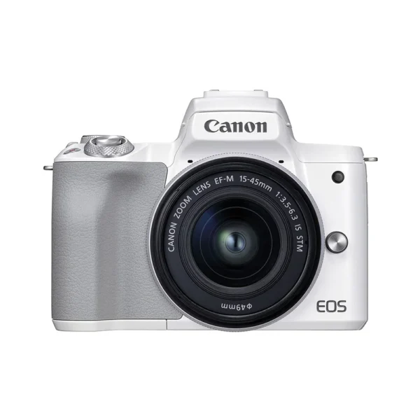 Canon EOS M50 Mark II Mirrorless Camera with 15-45mm Lens (White) - Image 5