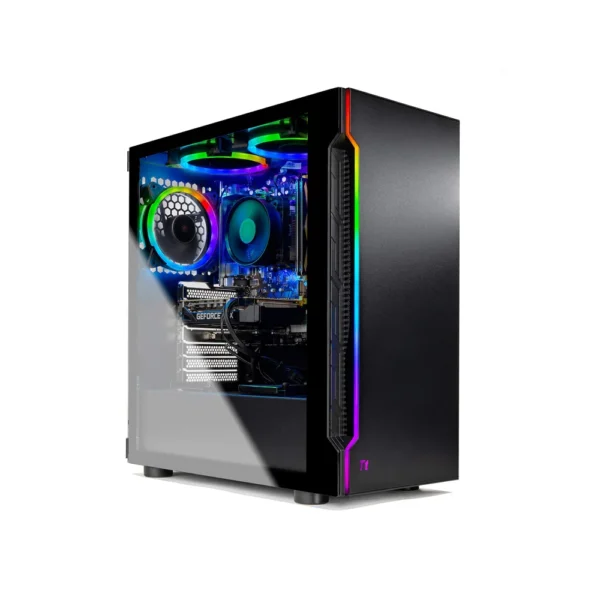 SkyTech Shadow 3.0 Gaming Computer PC Desktop - Ryzen 5 3600 6-Core 3.6GHz, GTX 1660 Super 6G