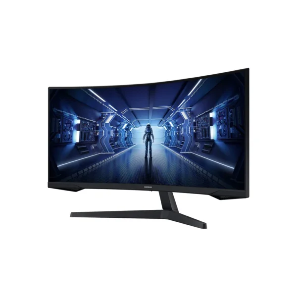 SAMSUNG 34-Inch Odyssey G5 Ultra-Wide Gaming Monitor with 1000R Curved Screen, Black - Image 5